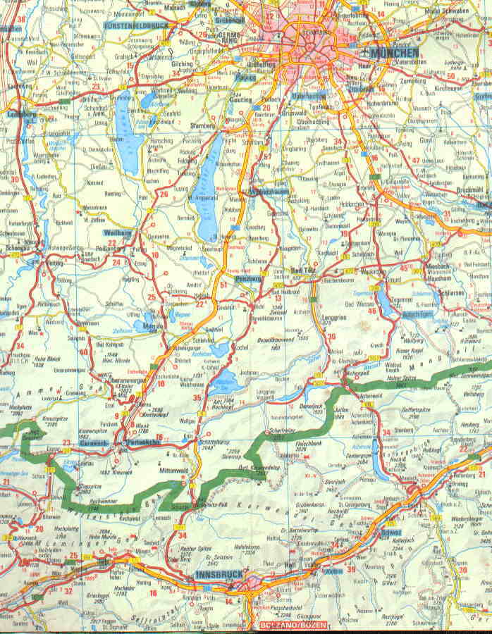 zwischen Garmisch und Innsbruck