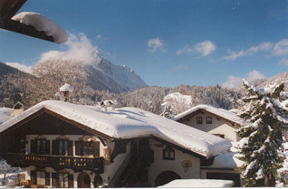 Blick zum Wetterstein